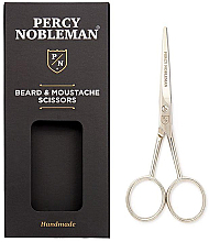 Bart- und Schnurrbartschere Percy Nobleman Beard & Moustache Scissors