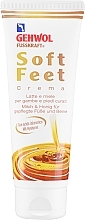 Crème à l'extrait de miel pour jambes et pieds Gehwol Fusskraft Soft-Feet Creme