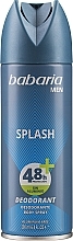 Deospray für Männer Babaria Body Spray Deodorant Splash