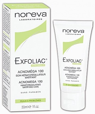 Crème à l'huile de tournesol pour visage - Noreva Laboratoires Exfoliac Acnomega