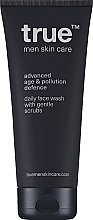 Gesichtsgel True Men Skin Care Advanced Age & Pollution Defence Daily Face Wash With Gentle Scrubs