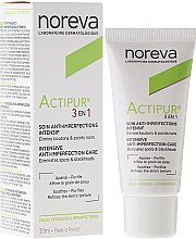 Soin à l'acide salicylique pour visage Noreva Actipur Intensive Anti-Imperfection Care 3in1