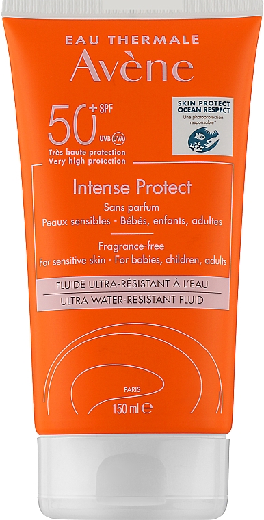 Feuchtigkeitsspendendes Sonnenschutz-Fluid - Avene Sun Intense Protect SPF 50+