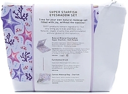 Toot! Super Starfish Eyeshadow Bag Set Make-up Set (Lidschatten 2,3g + Lidschatten-Pinsel 1 St. + Kosmetiktasche 1 St.)