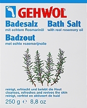 Sels de bain à l'huile de romarin Gehwol Badensalz