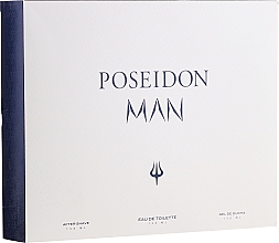 Instituto Espanol Poseidon Duftset (Eau de Toilette 150ml + After Shave Balsam 150ml + Duschgel 150ml)