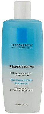 Augen-Make-up Entferner für empfindliche Augen und Kontaktlinsenträger ohne Duftstoffe - La Roche-Posay Respectissime Waterproof Eye Makeup Remover