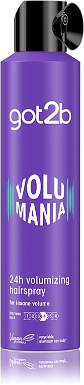 Haarlack für mehr Volumen - Schwarzkopf Got2b Volumania