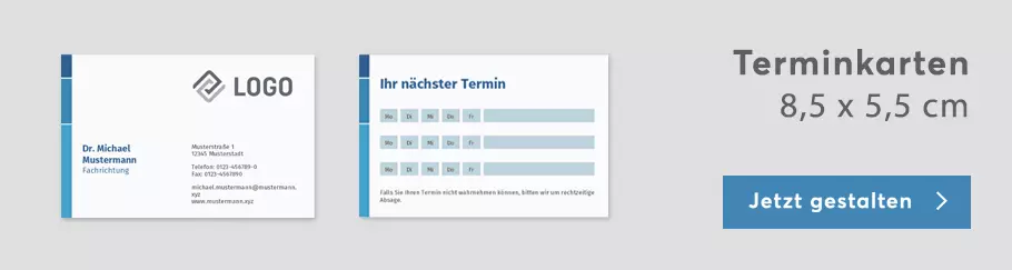 Bild Terminkarten Online Gestalten