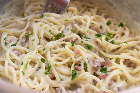 One Pot - Spaghetti Carbonara