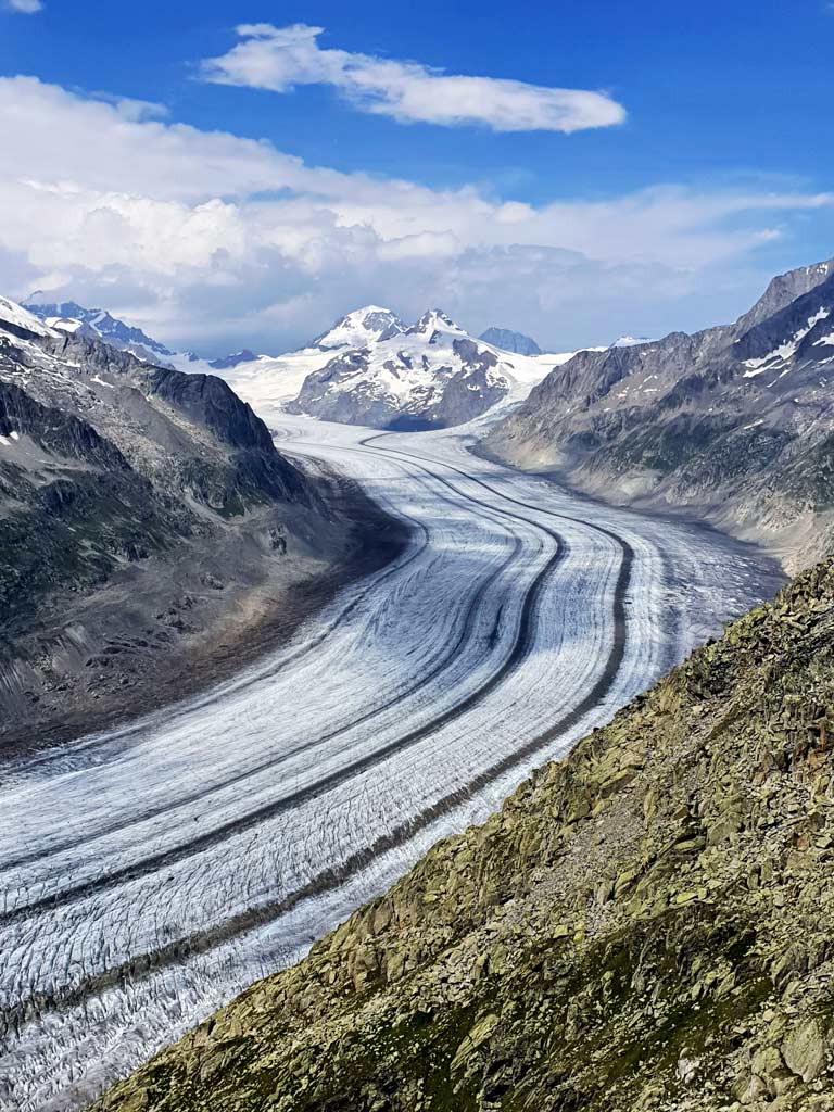 Konkordiaplatz Aletschgletscher Aussichtspunkt Eggishorn