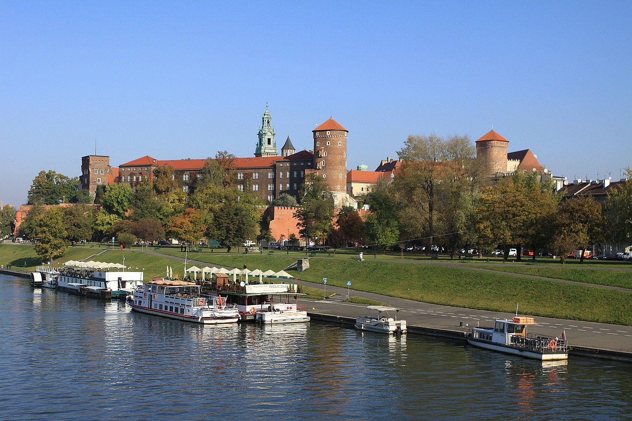 Wawel castle krakow poland