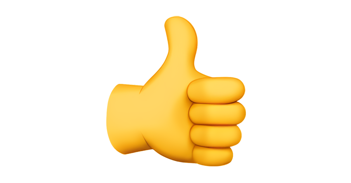 Thumbs Up Emoji