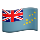 Drapeau des Tuvalu on Apple