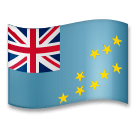 Drapeau des Tuvalu on LG