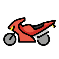 Motocyclette on Openmoji