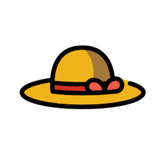 Hattu Rusetilla on Openmoji