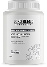 Alginatna maska z lifting učinkom s kolagenom in elastinom Joko Blend Premium Alginate Mask