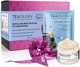 Komplet Teaology White Tea Set (f/mask/21 ml + f/cr/50 ml + acc/1 pcs)