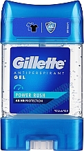 Deodorant-antiperspirant gel Gillette Power Rush Anti-Perspirant Gel for Men