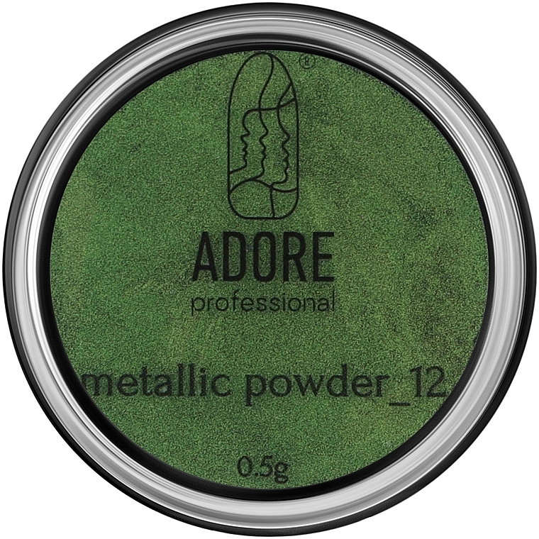 Kovinski zrcalni prah za nohte - Adore Professional Metallic Powder