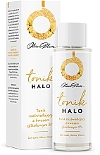 Posvetlitveni tonik za obraz z glikolno kislino 5% Olivia Plum Halo Illuminating Tonic