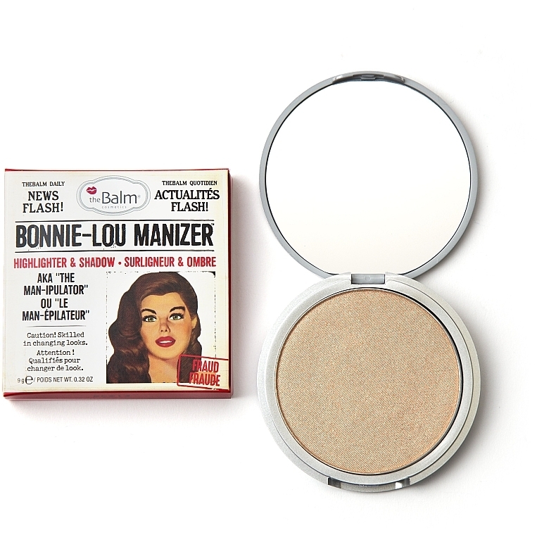 Osvetljevalec, shimmer in senčilo - theBalm Bonnie-Lou Manizer Highlighter & Shadow