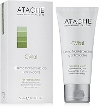 Hidroprotektivna in antioksidativna krema za normalno in mešano kožo Atache C Vital Cream Normal & Dry Skin