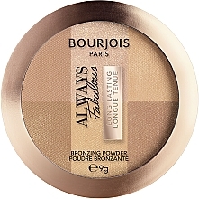 Bourjois Always Fabulous Bronzer Bronzing puder