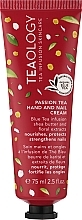 Krema za roke in nohte z organsko infuzijo modrega čaja, karitejevim maslom in izvlečkom cvetlic Teaology Passion Tea Hand And Nail Cream