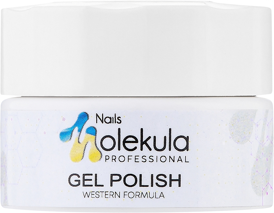 Gel lak za nohte z bleščicami - Nails Molekula Gel Polish Western Formula Magic Night