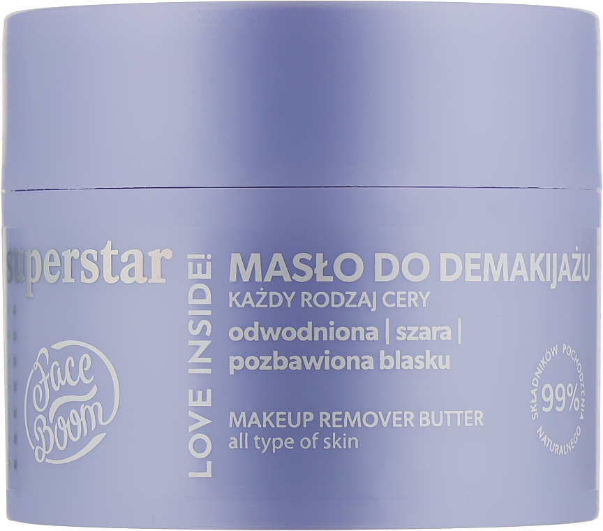 Olje za čiščenje in odstranjevanje ličil - BodyBoom FaceBoom Makeup Remover Butter