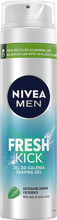 Gel za britje - NIVEA MEN Fresh Kick Shaving Gel