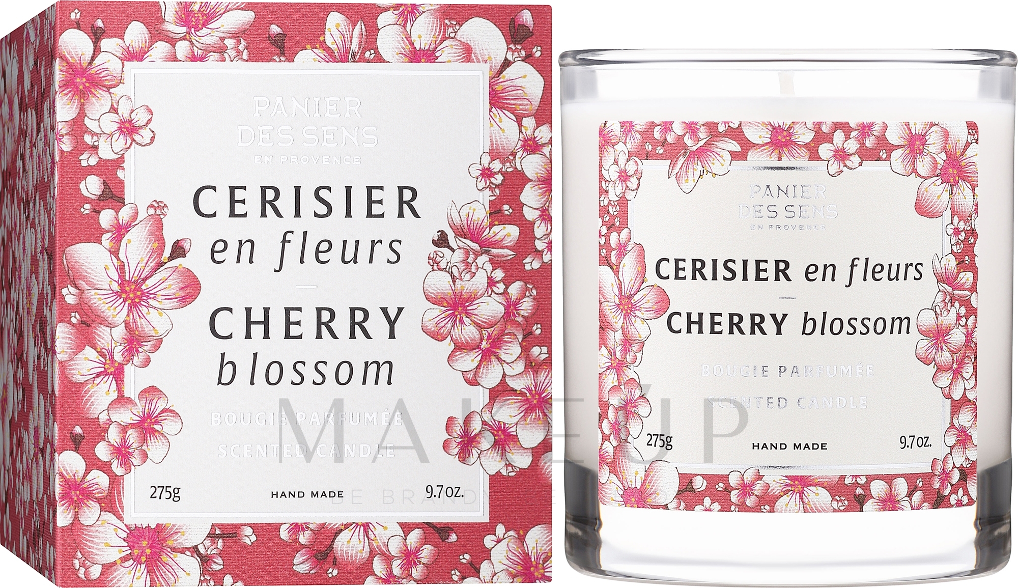 Dišeča sveča v kozarcu "Višnjev cvet" Panier Des Sens Scented Candle Cherry Blossom