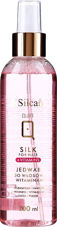 Шелк для волос - Silcare Quin Moisturize Hair Silk with Vitamins