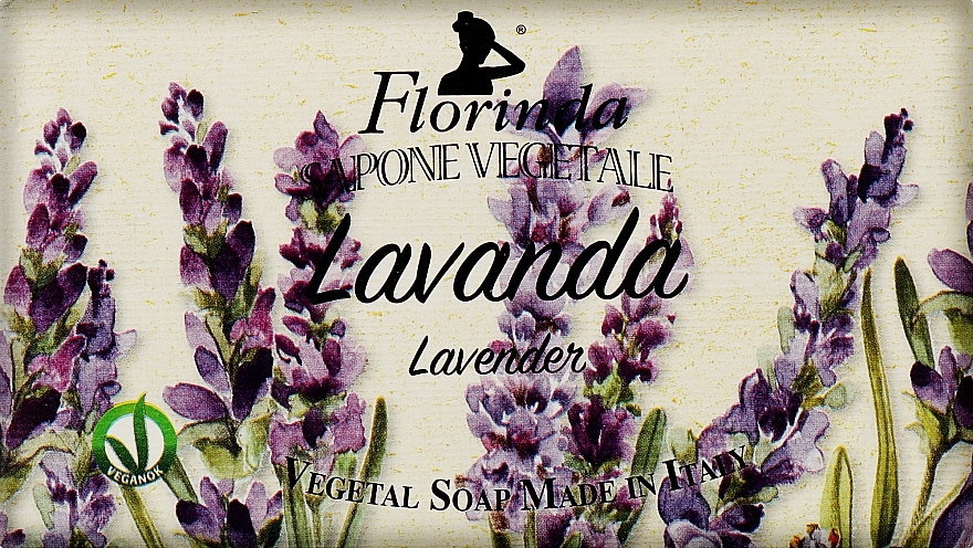 Мыло натуральное "Лаванда" - Florinda Sapone Vegetale Lavanda