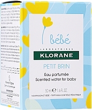 Ароматическая вода для младенцев Klorane Baby Petit Brin Scented Water For Baby