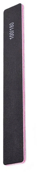 Τετράγωνη λίμα νυχιών 100/180 - Elisium Black Rectangular Nail File