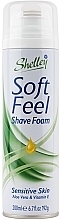 Αφρός ξυρίσματος για ευαίσθητο δέρμα Shelley Soft Feel Shave Foam Sensitive Skin