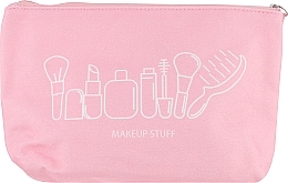 Косметичка хлопковая, розовая Ilu Cotton Cosmetic Bag