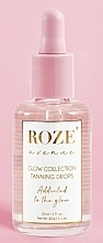 Σταγόνες μαυρίσματος Roze Avenue Glow Collection Tanning Drops