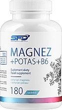 Συμπλήρωμα διατροφής Μαγνήσιο + Κάλιο + Β6 SFD Nutrition Magnez + Potas + B6	