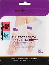 Отшелушивающая маска для пяток SheFoot Exfoliating Heel Mask