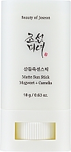 Матовый солнцезащитный стик Beauty Of Joseon Matte Sun Stick Mugwort+Camelia SPF 50+ PA++++