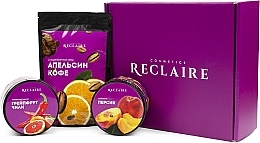 Набор "Горячий антицеллюлитный комплекс" Reclaire (scr/250g + b/mask/200ml + b/cr/200ml)