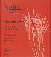 Сахарная паста для депиляции Najel Organic Oriental Sugar Wax