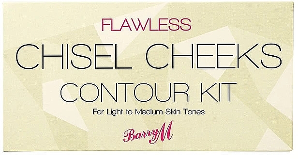 Barry M Flawless Chisel Cheeks Contour Kit Палетка для путешествий