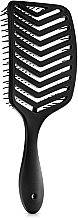 Расчёска для волос, черная MAKEUP Superbrush Plus Black