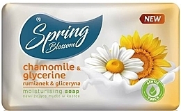 Увлажняющее мыло "Ромашка и глицерин" Spring Blossom Chamomile & Glycerine Moisturizing Soap