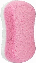 Губка массажая для тела "XXL", роовая Grosik Camellia Bath Sponge